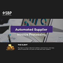 Automated Supplier Invoice Processing